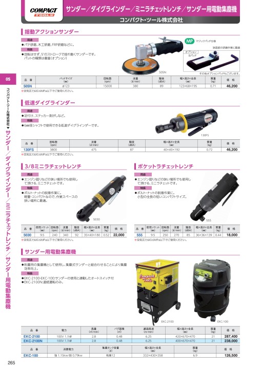 車輌ツールカタログ